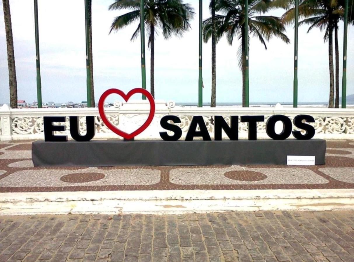 Apartamento Aconchegante Ao Lado Da Praia Santos (Sao Paulo) Exterior foto